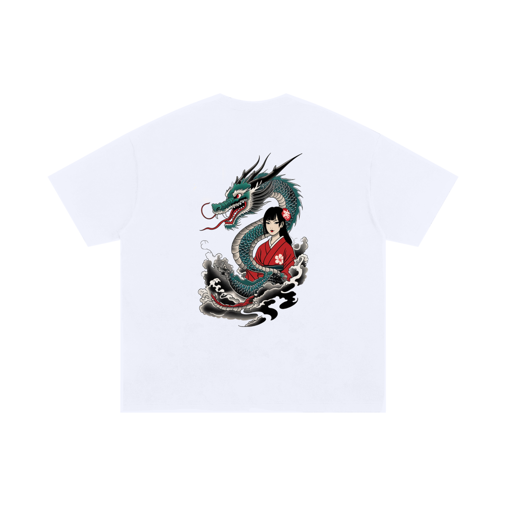 Dragon Unisex Oversized Cotton T-Shirt