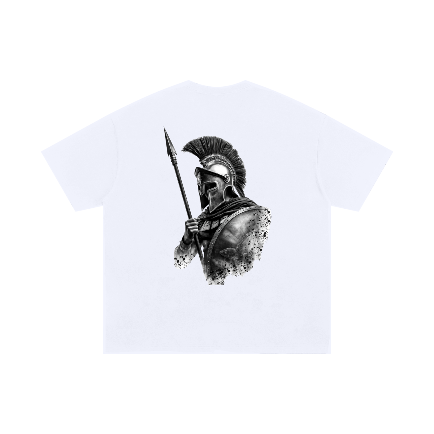 Roman Splat Unisex Oversized Cotton T-Shirt