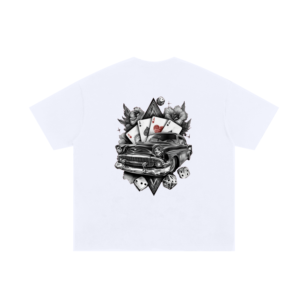 Low Rider Ace Unisex Oversized Cotton T-Shirt