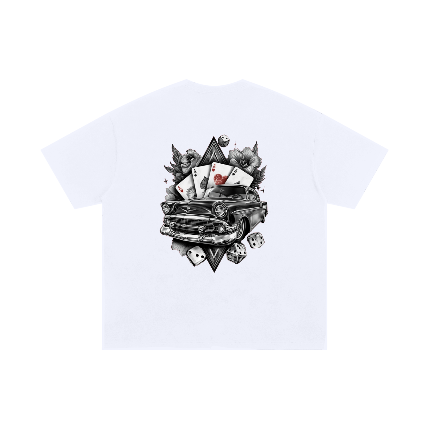 Low Rider Ace Unisex Oversized Cotton T-Shirt
