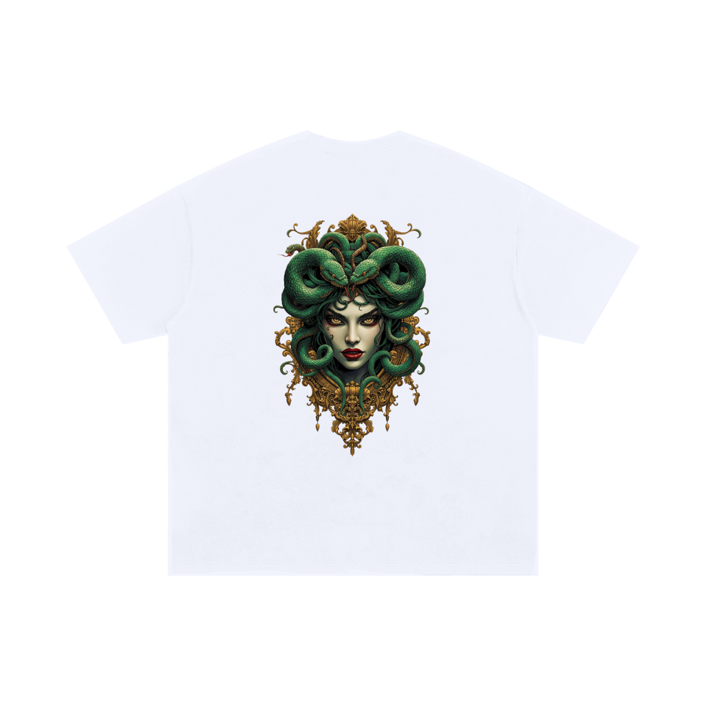 Medusa Unisex Oversized Cotton T-Shirt