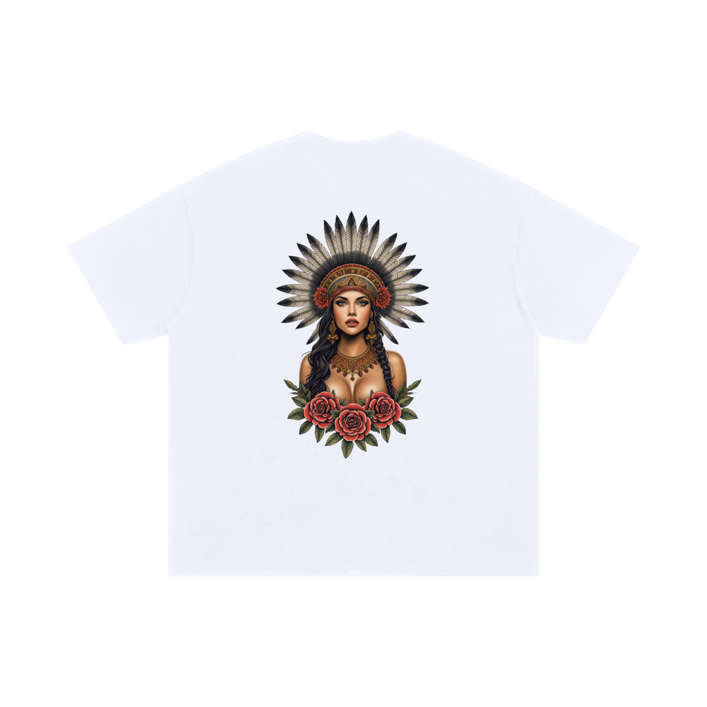 Aztec Unisex Oversized Cotton T-Shirt