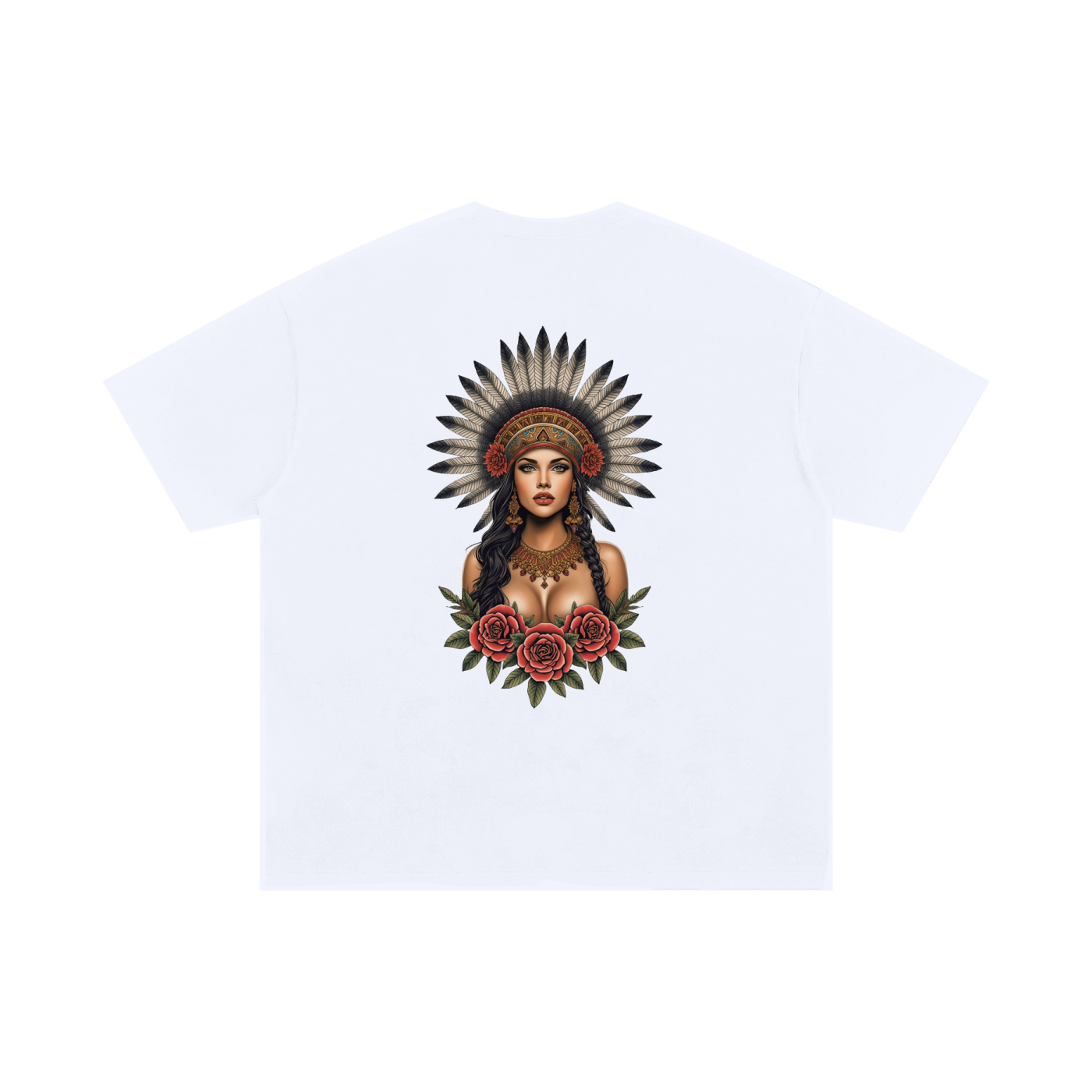 Aztec Unisex Oversized Cotton T-Shirt