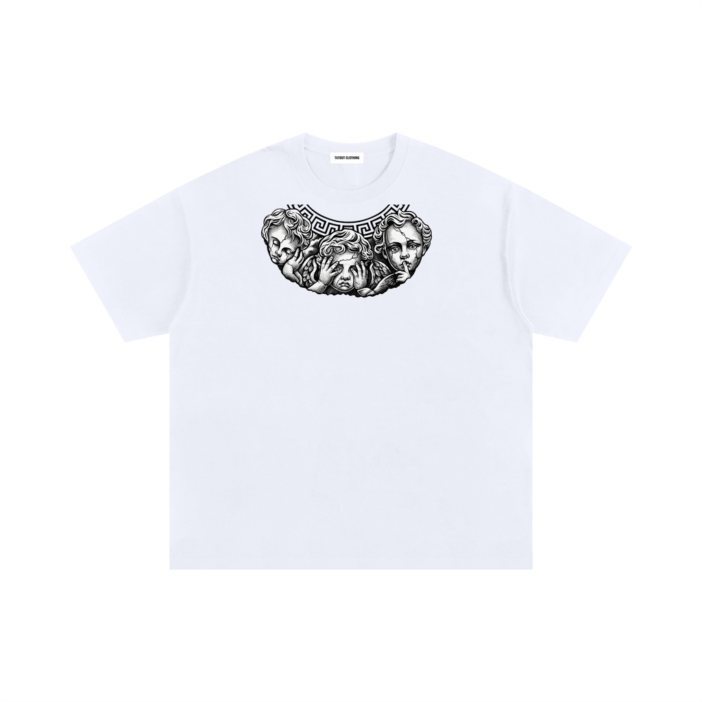 Hear No Evil Unisex Oversized Cotton T-Shirt