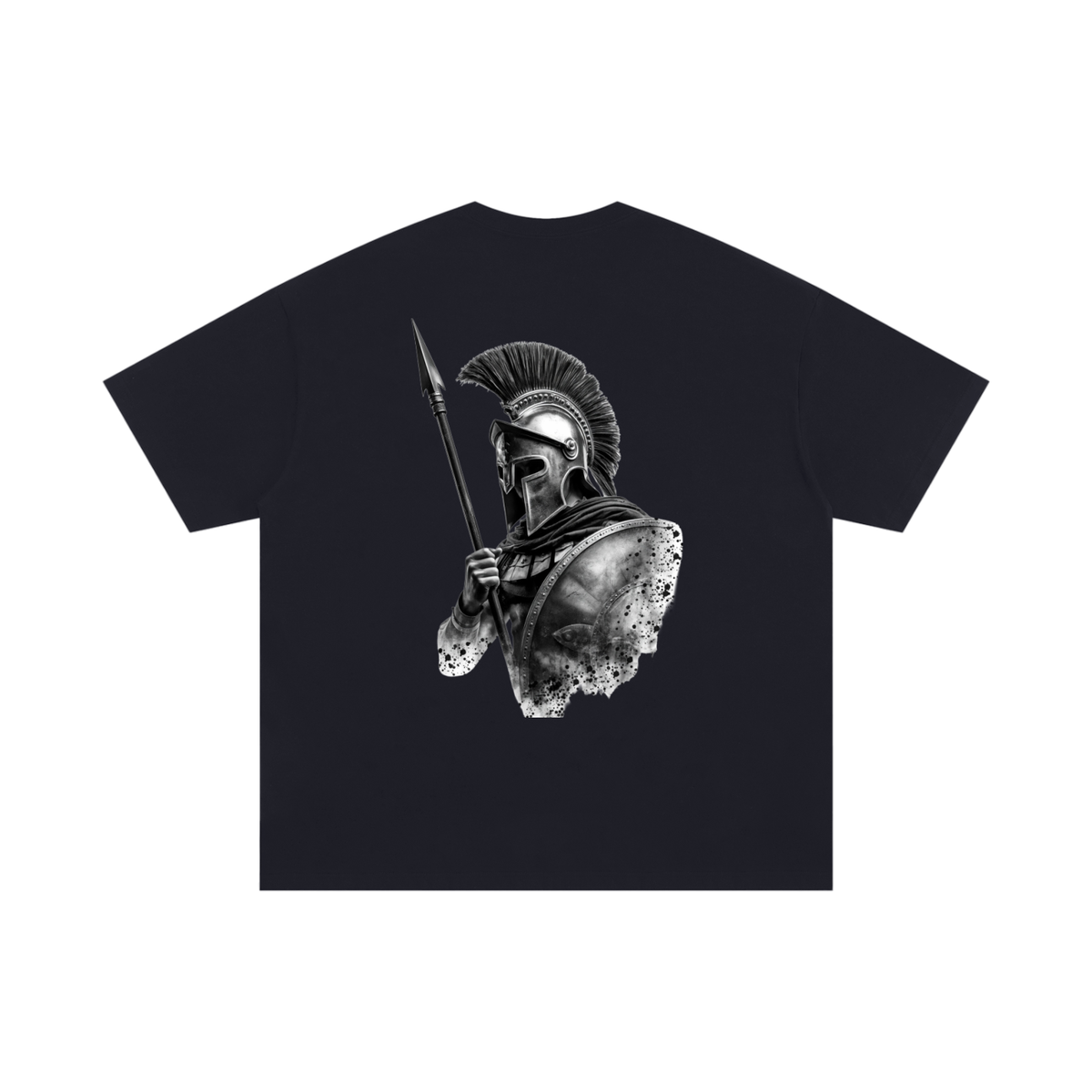 Roman Splat Unisex Oversized Cotton T-Shirt