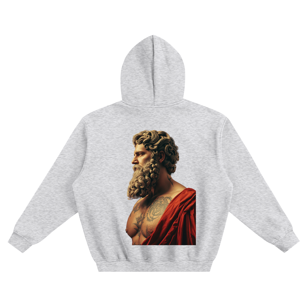 Zeus Fleeced Boxy Hoodie