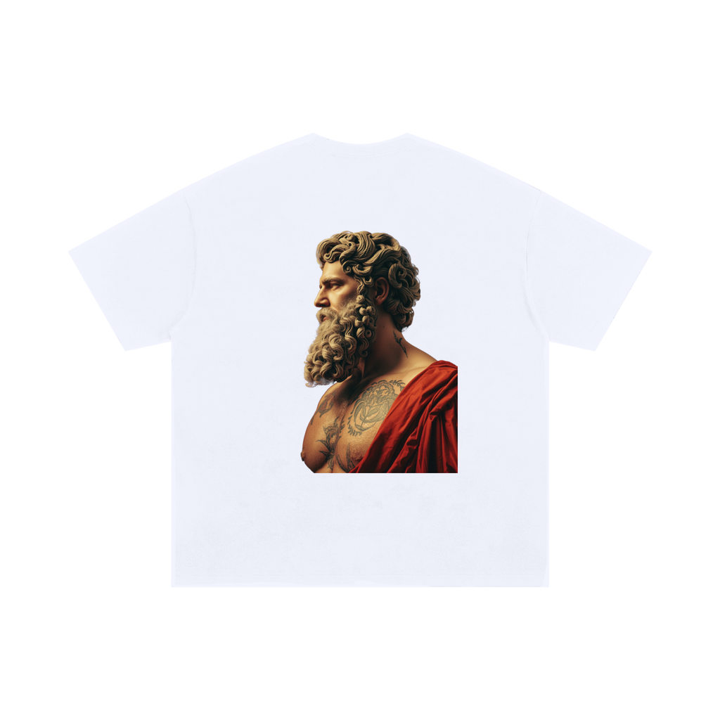 Zeus Unisex Oversized Cotton T-Shirt