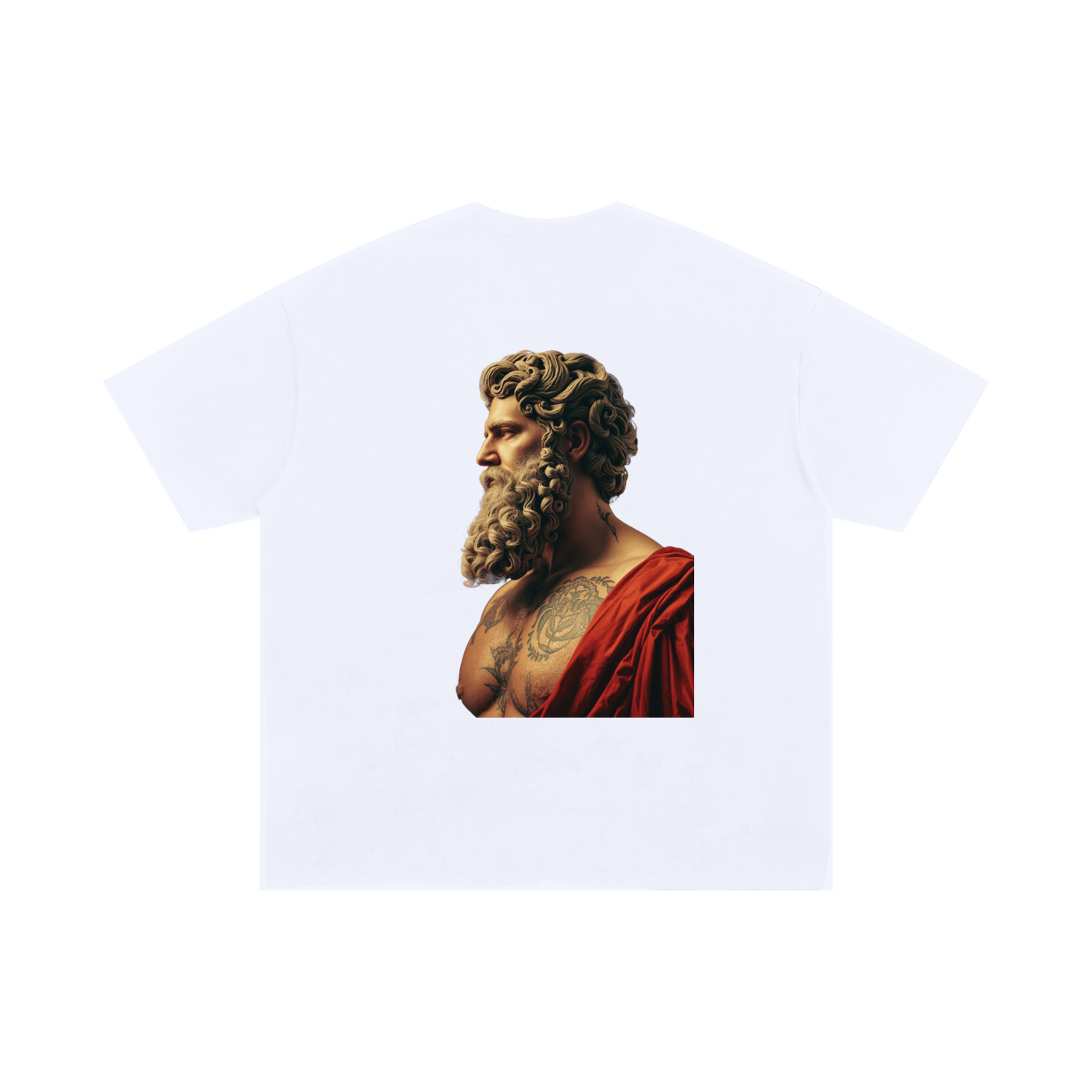 Zeus Unisex Oversized Cotton T-Shirt