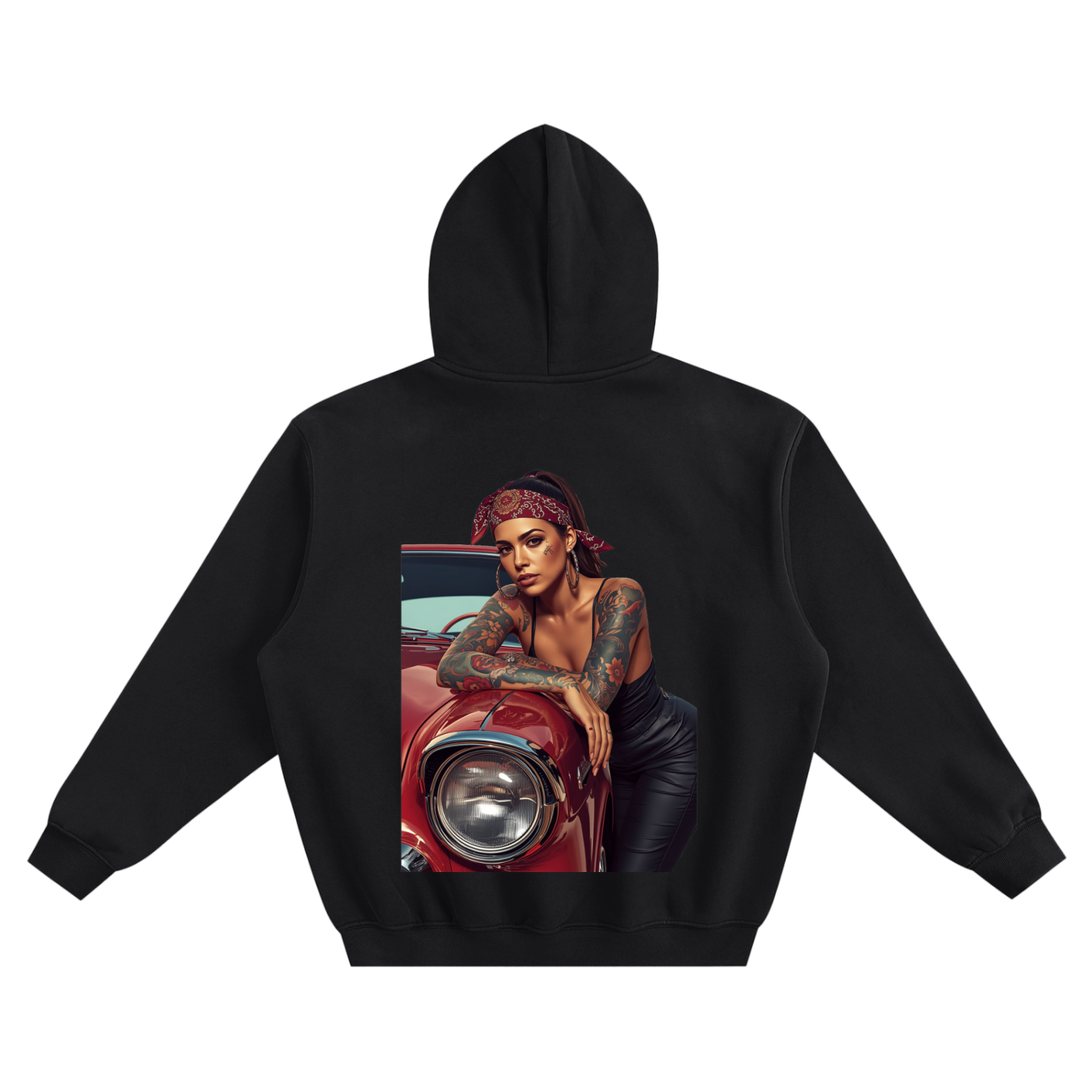 Low Rider Fleeced Boxy Hoodie